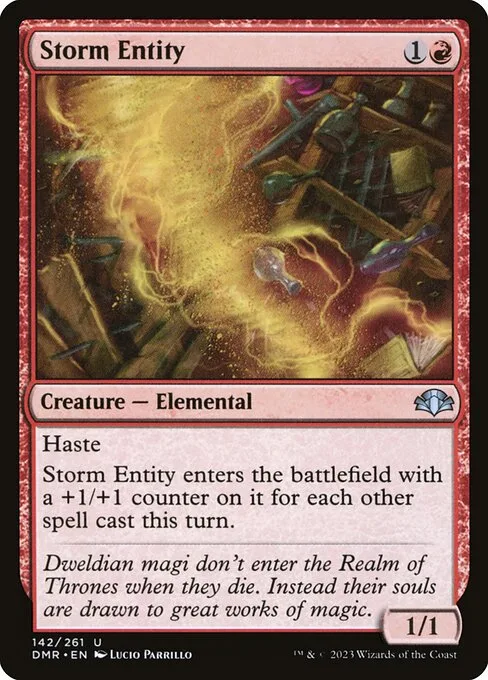 Storm Entity · Dominaria Remastered 142/457