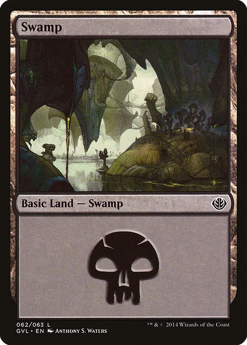 Swamp · Duel Decks Anthology: Garruk vs. Liliana 62/63