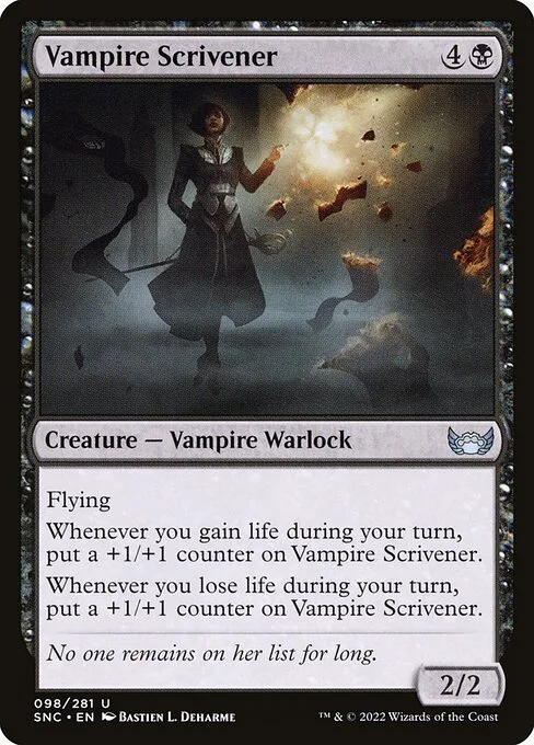 Vampire Scrivener · Streets of New Capenna 98/513