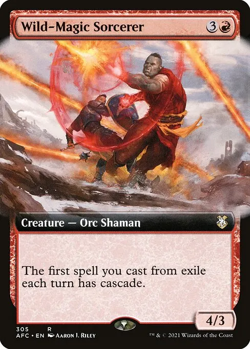 Wild-Magic Sorcerer · Forgotten Realms Commander 305/331