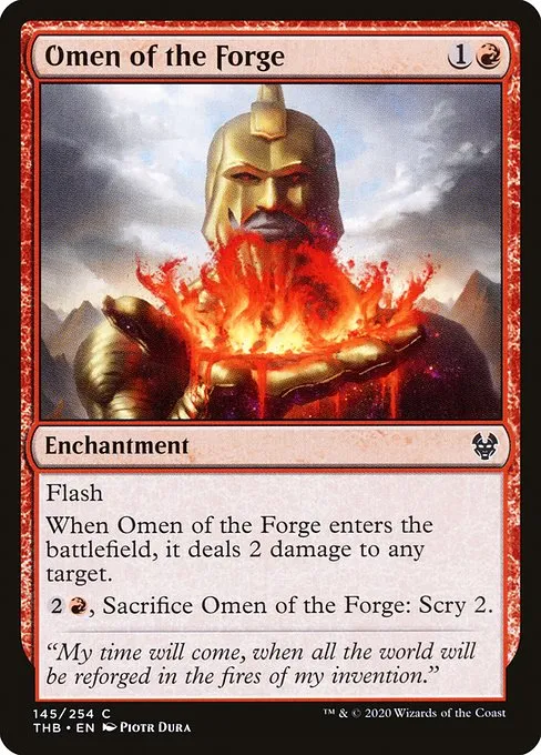 Omen of the Forge · Theros Beyond Death 145/358