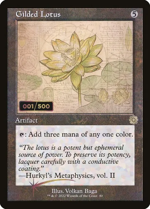 Gilded Lotus · The Brothers' War Retro Artifacts 80z/189