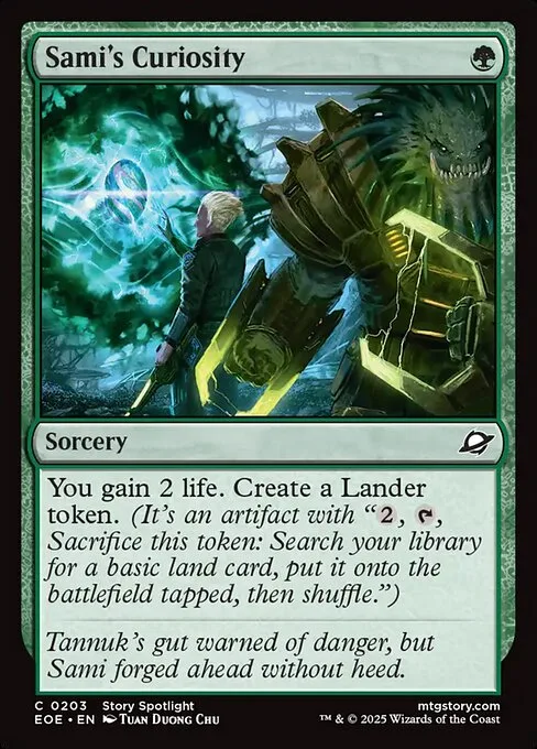 Sami's Curiosity · Edge of Eternities 203/400