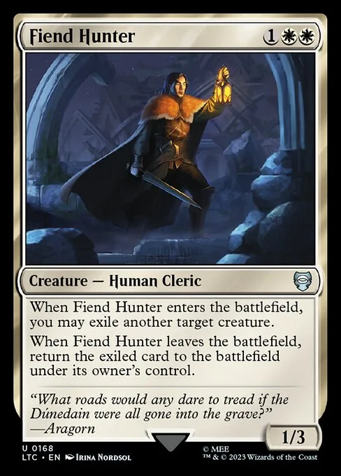 Fiend Hunter · Tales of Middle-earth Commander 168/591