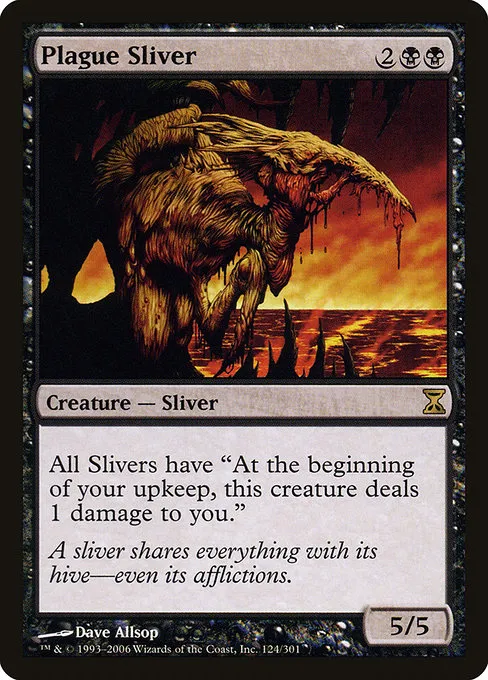 Plague Sliver · Time Spiral 124/301