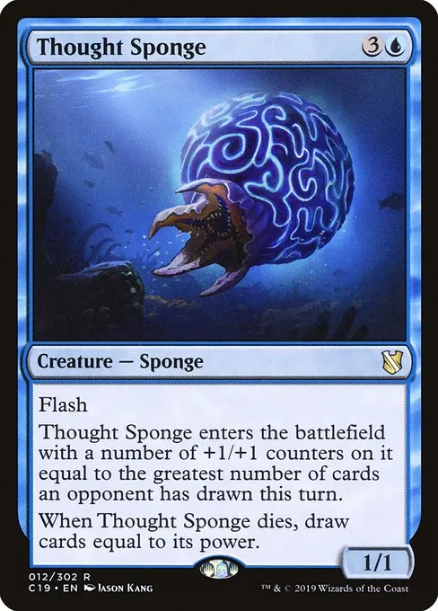 Thought Sponge · Commander 2019 12/302