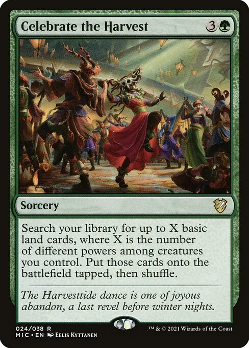 Celebrate the Harvest · Midnight Hunt Commander 24/187