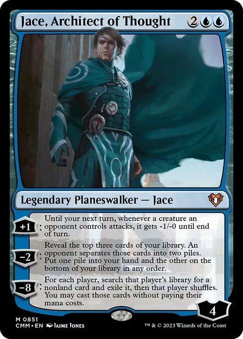 Jace, Architect of Thought · Commander Masters 851/1067
