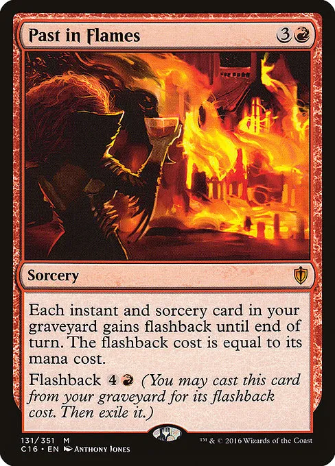 Past in Flames · Commander 2016 131/351