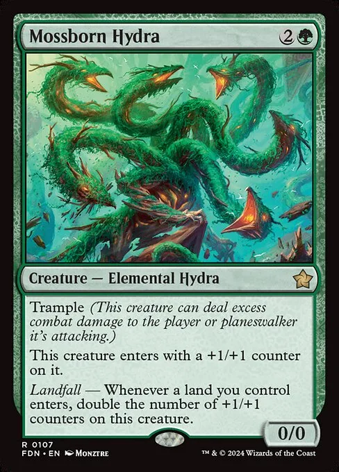 Mossborn Hydra · Foundations 107/771