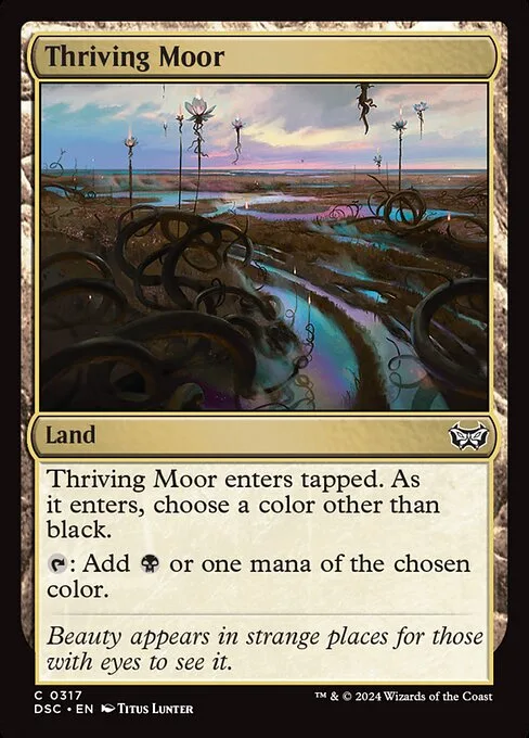 Thriving Moor · Duskmourn: House of Horror Commander 317/373
