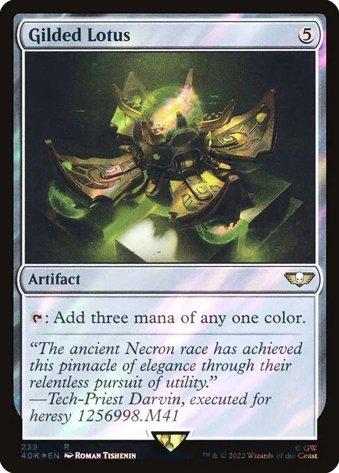 Gilded Lotus · Warhammer 40,000 Commander 239★/617