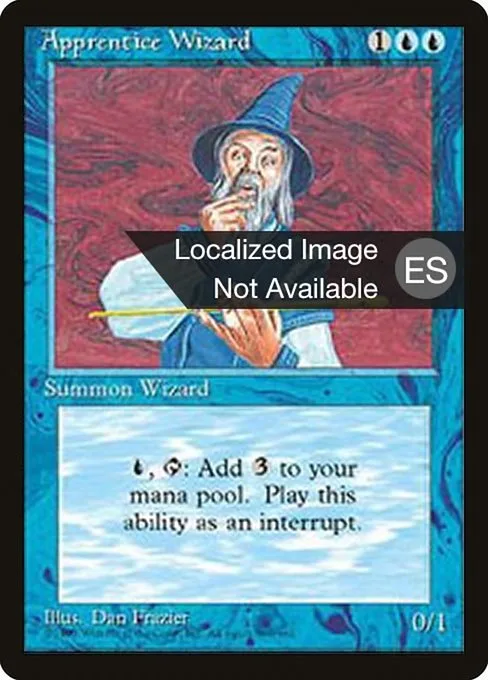 Apprentice Wizard · Fourth Edition Foreign Black Border 61/378