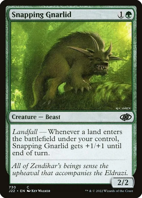 Snapping Gnarlid · Jumpstart 2022 730/835
