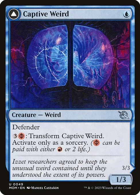 Captive Weird // Compleated Conjurer · March of the Machine 49/387