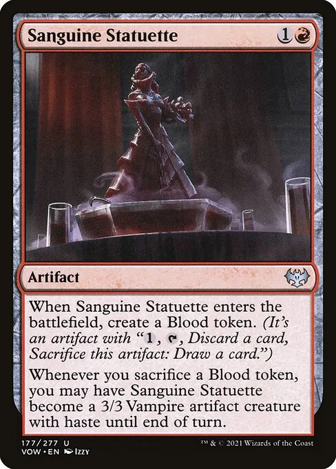 Sanguine Statuette · Innistrad: Crimson Vow 177/423