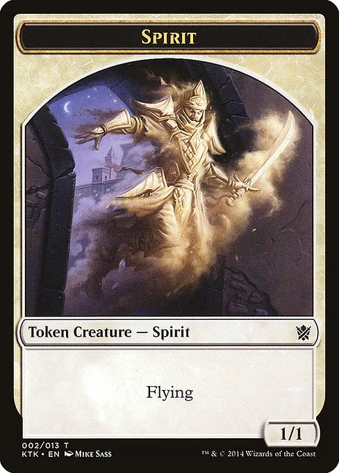 Spirit · Khans of Tarkir Tokens 2/13