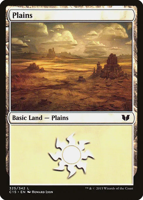 Plains · Commander 2015 325/342