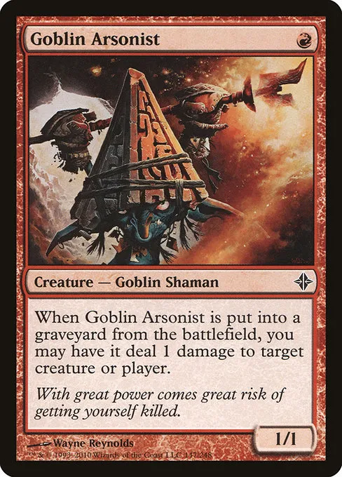 Goblin Arsonist · Rise of the Eldrazi 147/248