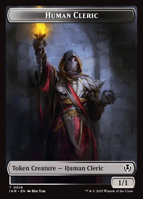 Human Cleric · Innistrad Remastered Tokens 19/27