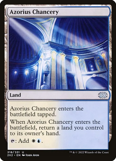 Azorius Chancery · Double Masters 2022 318/579