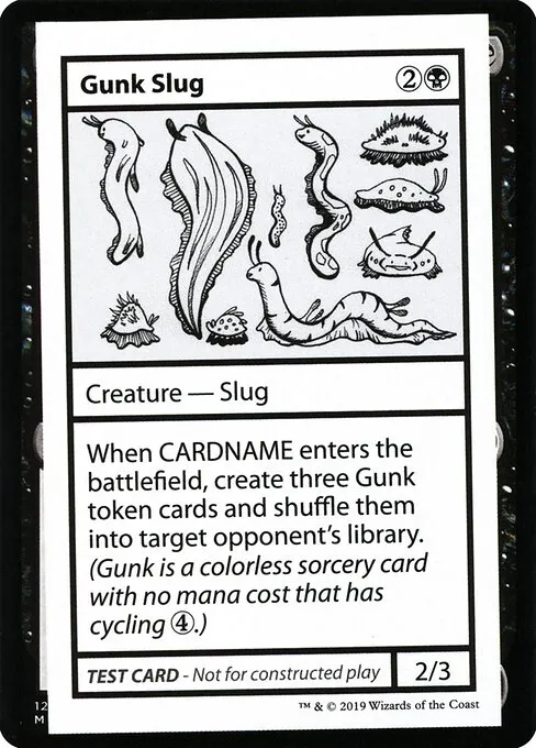 Gunk Slug · Mystery Booster Playtest Cards 2021 43/121