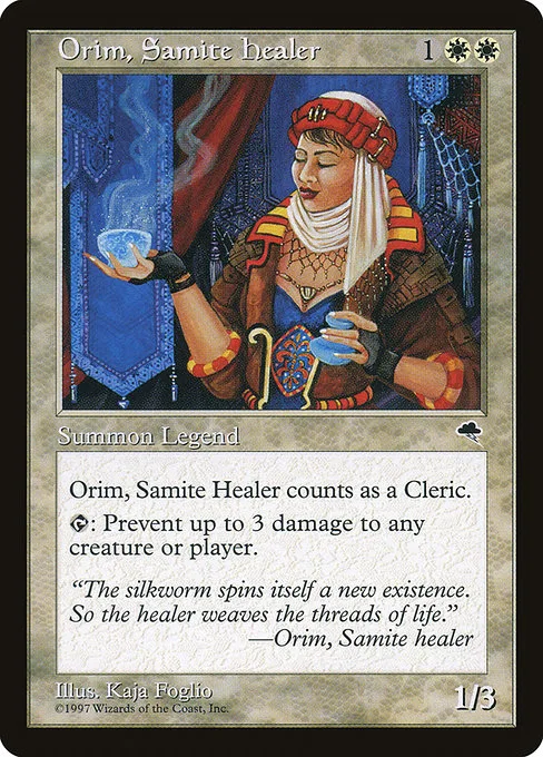 Orim, Samite Healer · Tempest 33/350