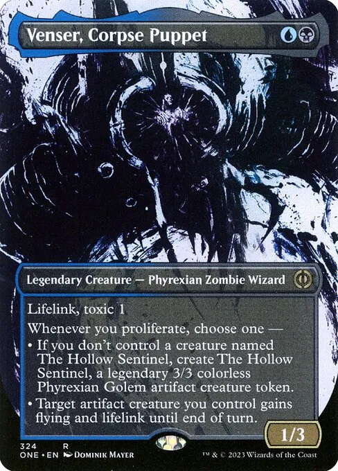 Venser, Corpse Puppet · Phyrexia: All Will Be One 324/479