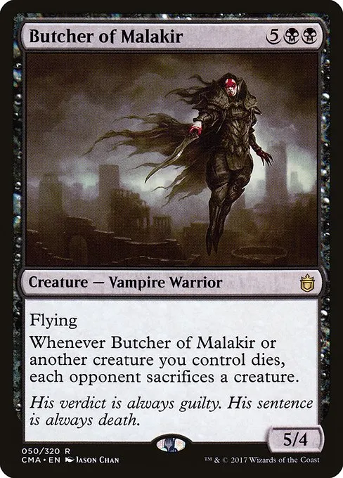 Butcher of Malakir · Commander Anthology 50/320