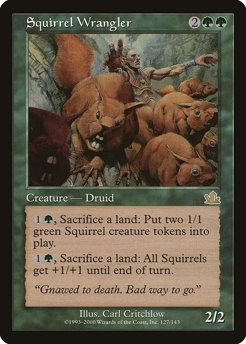 Squirrel Wrangler · Prophecy 127/144