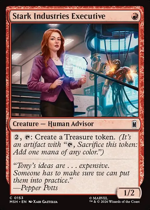 Stark Industries Executive · Marvel Super Heroes 153/24