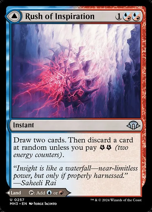 Rush of Inspiration // Crackling Falls · Modern Horizons 3 257/528