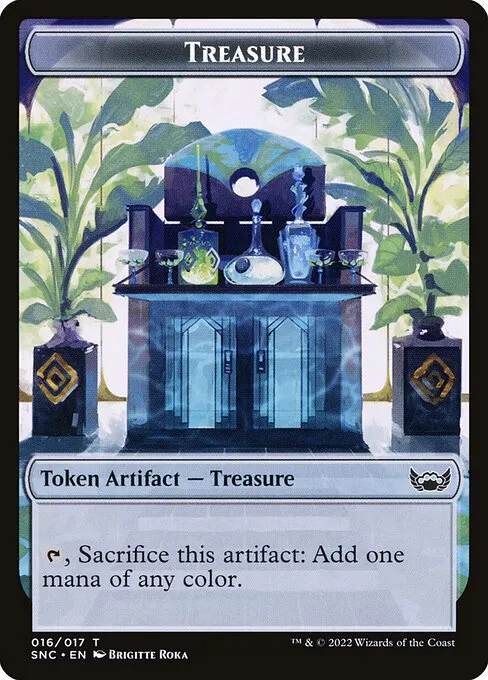 Treasure · Streets of New Capenna Tokens 16/19