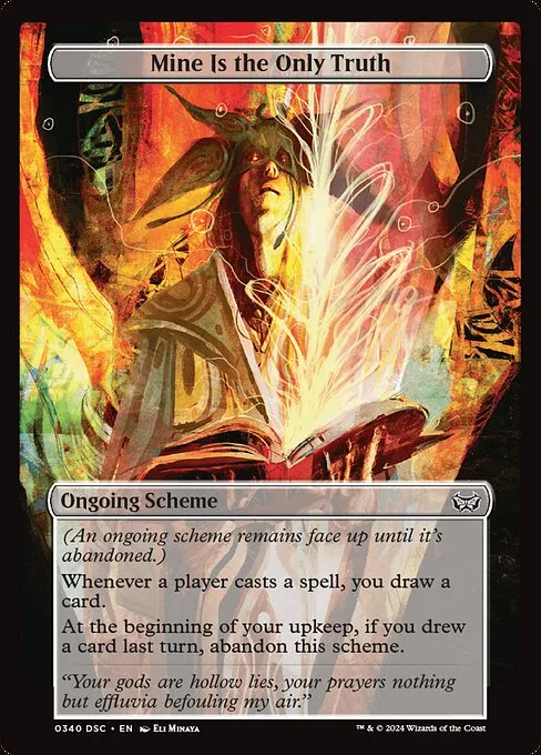 Mine Is the Only Truth · Duskmourn: House of Horror Commander 340/373