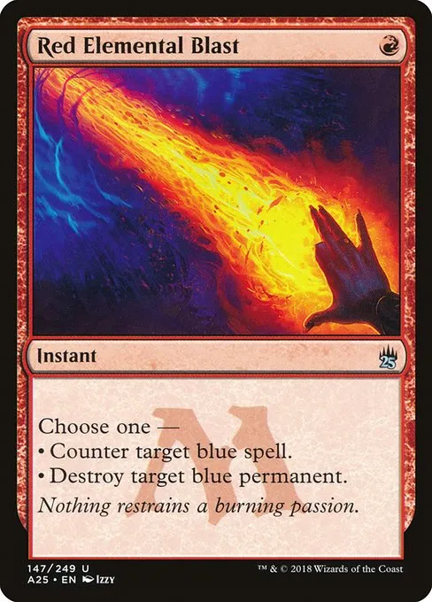 Red Elemental Blast · Masters 25 147/249