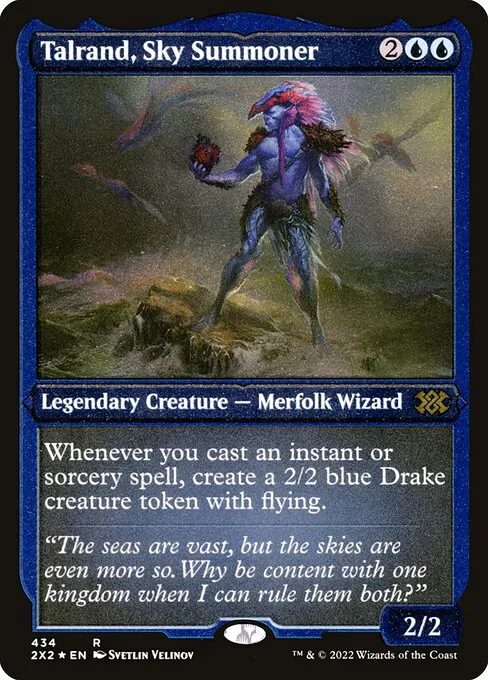 Talrand, Sky Summoner · Double Masters 2022 434/579