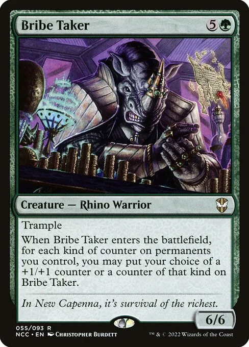 Bribe Taker · New Capenna Commander 55/447