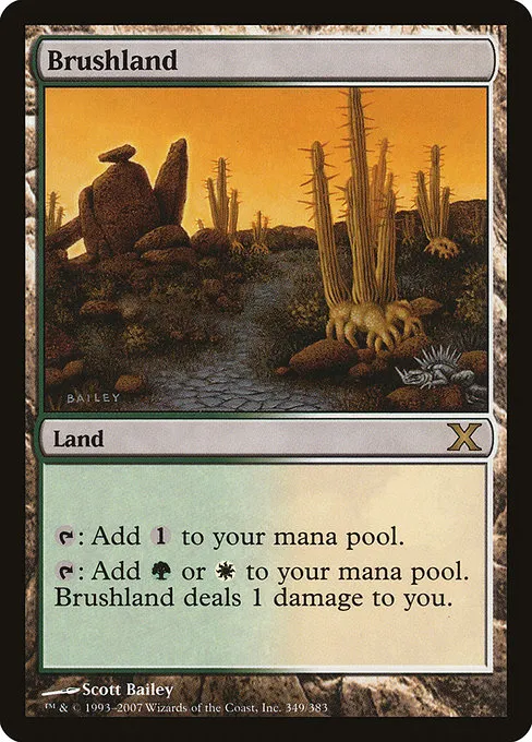 Brushland · Tenth Edition 349/510