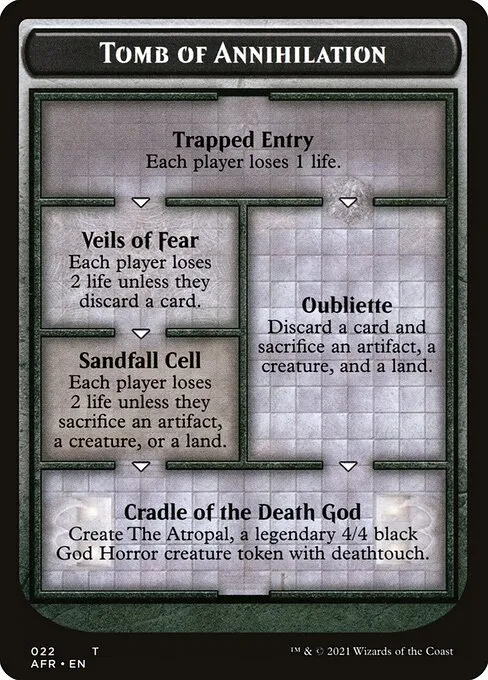 Tomb of Annihilation · Adventures in the Forgotten Realms Tokens 22/22