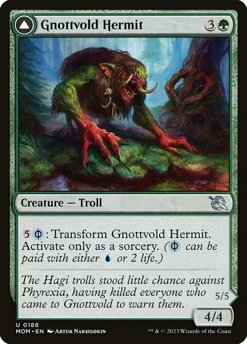 Gnottvold Hermit // Chrome Host Hulk · March of the Machine 188/387