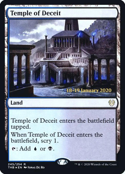 Temple of Deceit · Theros Beyond Death Promos 245s/137