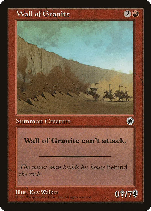 Wall of Granite · Portal 155/257