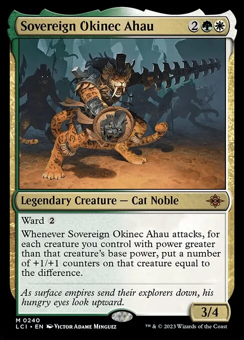 Sovereign Okinec Ahau · The Lost Caverns of Ixalan 240/416