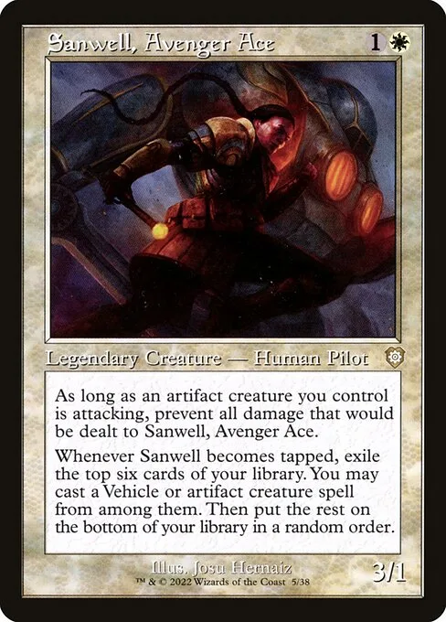 Sanwell, Avenger Ace · The Brothers' War Commander 5/209