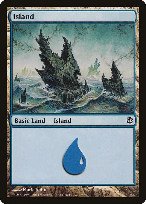 Island · Duel Decks: Ajani vs. Nicol Bolas 79/80