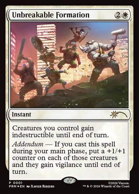 Unbreakable Formation · URL/Convention Promos 2025-5/15