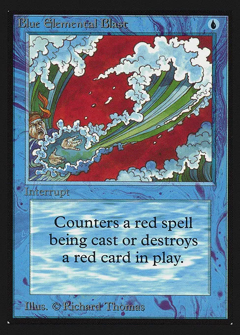 Blue Elemental Blast · Intl. Collectors' Edition 50/302