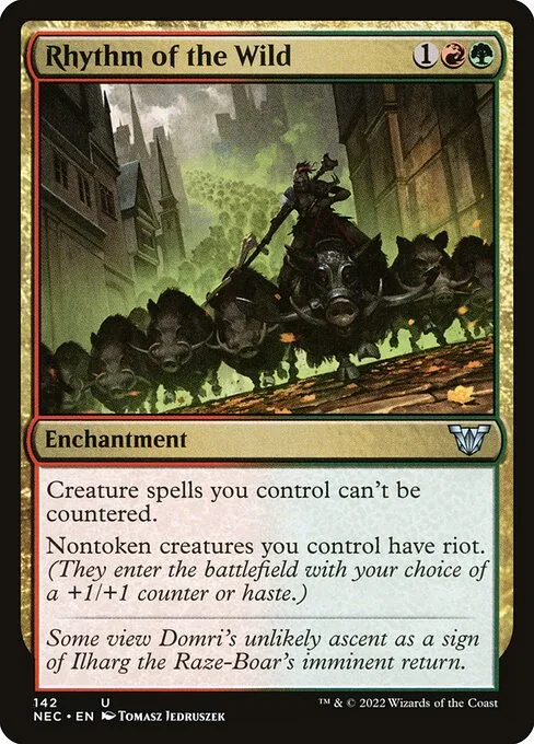 Rhythm of the Wild · Neon Dynasty Commander 142/179