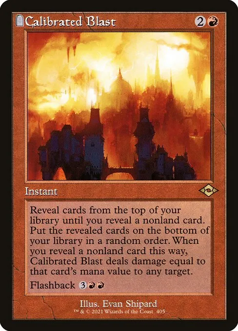 Calibrated Blast · Modern Horizons 2 405/493