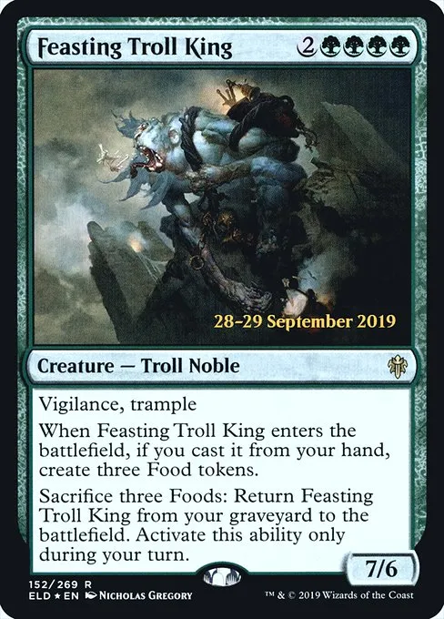 Feasting Troll King · Throne of Eldraine Promos 152s/138